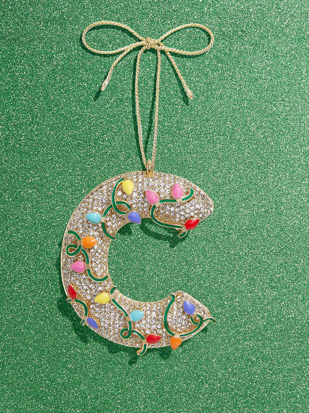 Let It Glow Initial Ornament - Let it Glow Initial