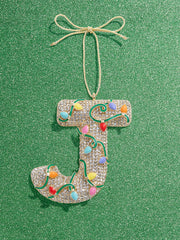 Let It Glow Initial Ornament - Let it Glow Initial