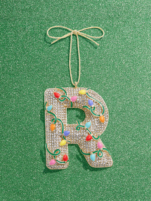 Let It Glow Initial Ornament - Let it Glow Initial