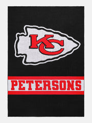 Kansas City Chiefs NFL Custom Blanket: Black - Kansas City Chiefs