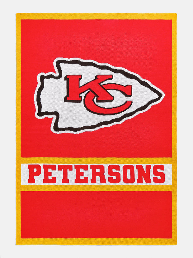 Kansas City Chiefs NFL Custom Blanket: Red - Kansas City Chiefs