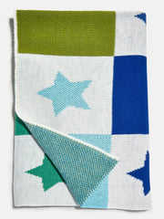 Takes A Village Kids' Custom Blanket - Blue/Green