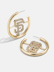 MLB Gold Logo Hoops - San Francisco Giants