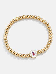 MLB Gold Pisa Bracelet - Los Angeles Angels