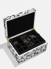 Mickey Mouse Disney Jewelry Lacquer Box - Black/White