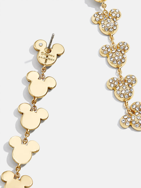 Mickey Mouse disney Drop Statement Earrings