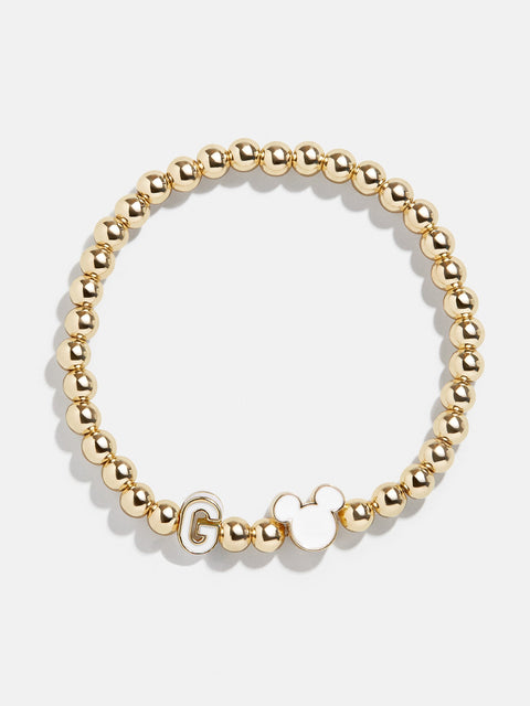 Mickey Mouse disney Initial Pisa Bracelet - White