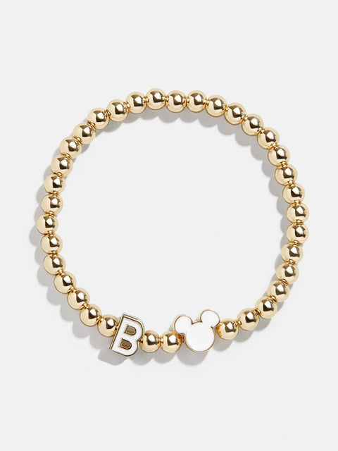 Mickey Mouse disney Initial Pisa Bracelet - White