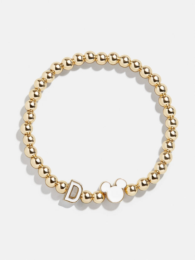 Mickey Mouse disney Initial Pisa Bracelet - White