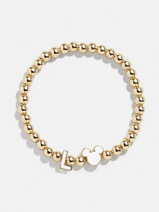 Mickey Mouse disney Initial Pisa Bracelet - White