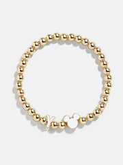 Mickey Mouse disney Initial Pisa Bracelet - White