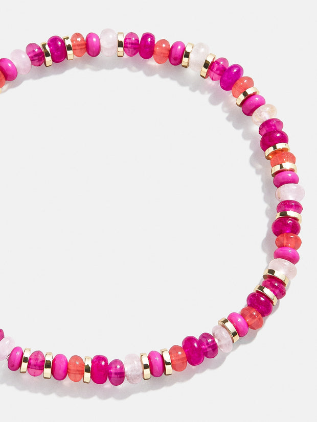 Gianna Semi-Precious Bracelet - Light Pink