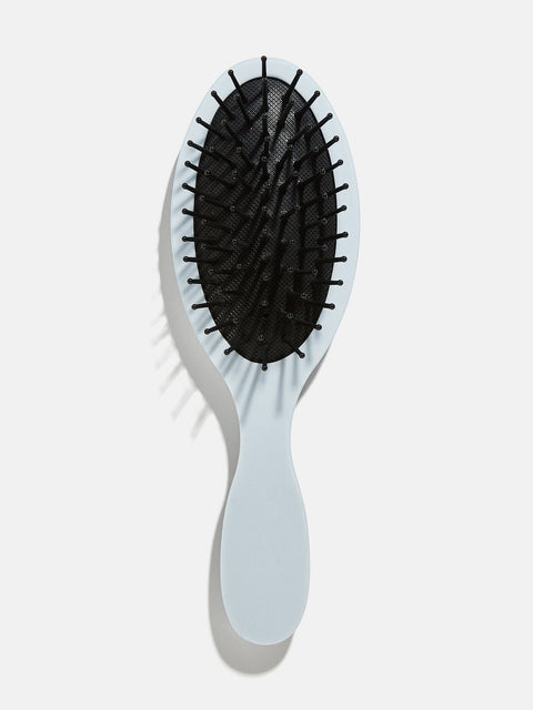 Fine Line Mini Custom Hair Brush - Pale Blue/Cobalt Blue