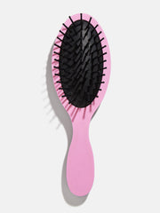 Fine Line Mini Custom Hair Brush - Pink/Hot Pink