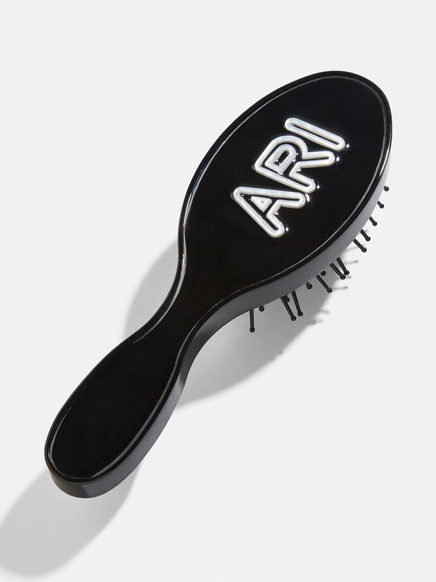 Fine Line Mini Custom Hair Brush - Black/White