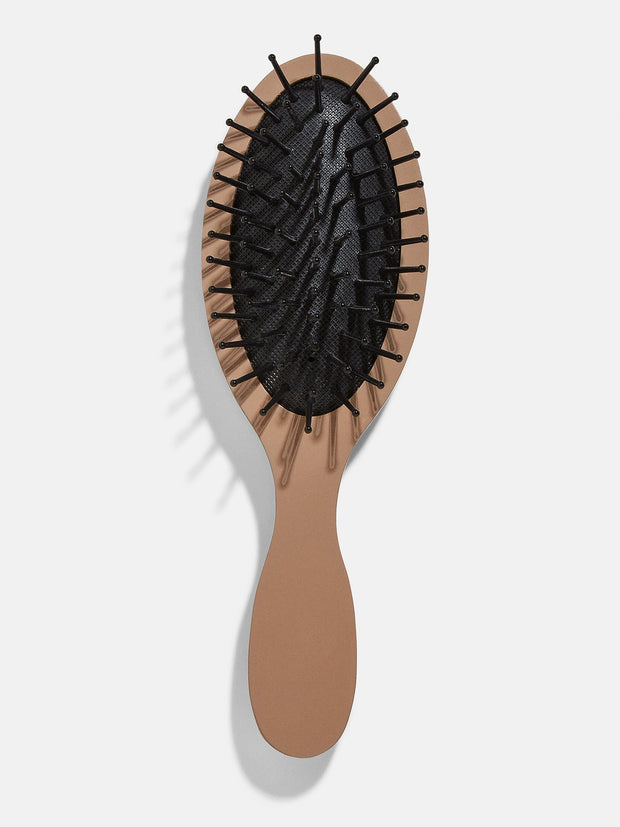 Fine Line Mini Custom Hair Brush - Light Brown/Dark Brown