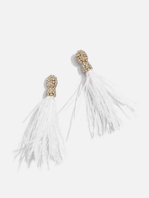 Resha Earrings - White