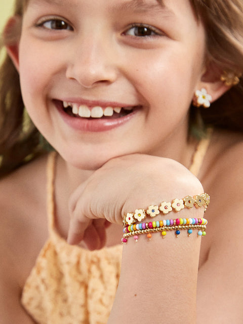 Flower Power Kids' Bracelet Set - Kids' Flowers