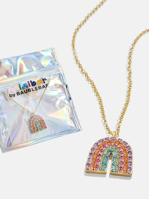 Maeve Kids' Necklace - Rainbow Pendant