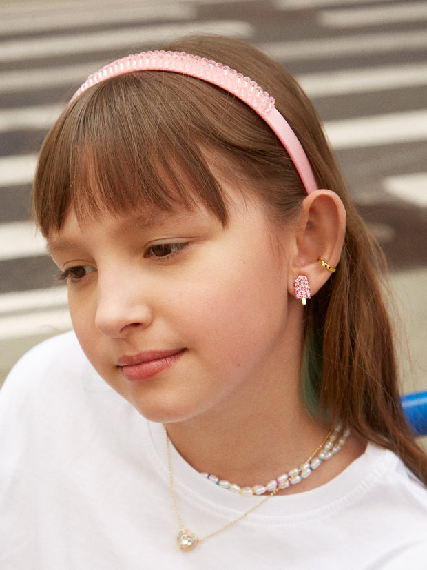 Sweet Treats Kids' Clip-On Earring Set - Sweet Treats Snow Cone & Popsicle