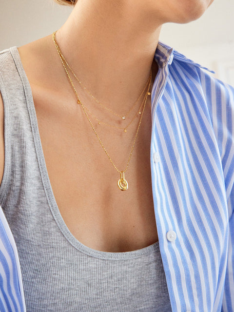 Marlenis 18K Gold Necklace - Gold