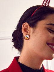 Donald Duck Disney Devil Earrings - Donald Duck Devil