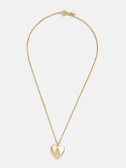 Little Love Kids' Initial Heart Necklace - Gold