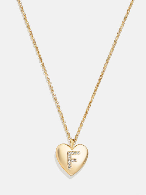 Little Love Kids' Initial Heart Necklace - Gold