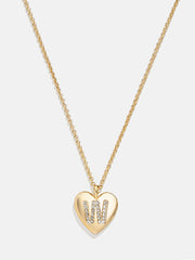 Little Love Kids' Initial Heart Necklace - Gold