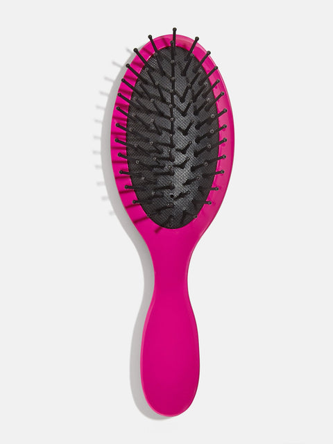 Fine Line Mini Custom Hair Brush - Magenta/Light Pink