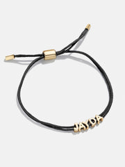 Custom Cord Bracelet - Black