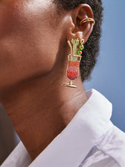 You Say Tomato, I Say Bloody Mary Earrings - Bloody Mary