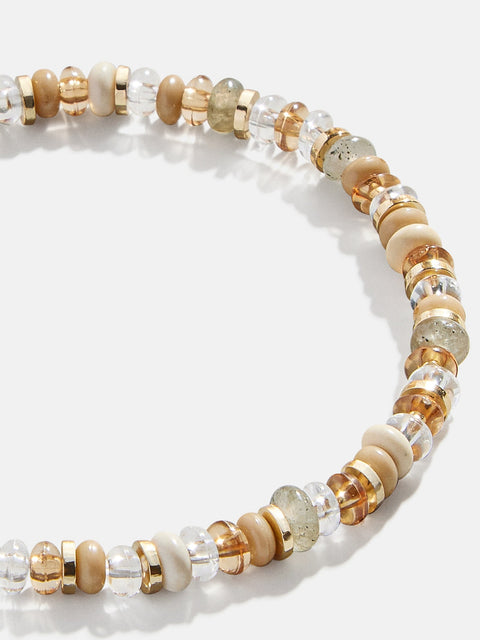 Gianna Semi-Precious Bracelet - Light Pink