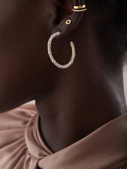 Clarissa Earrings - Gold/Pavé