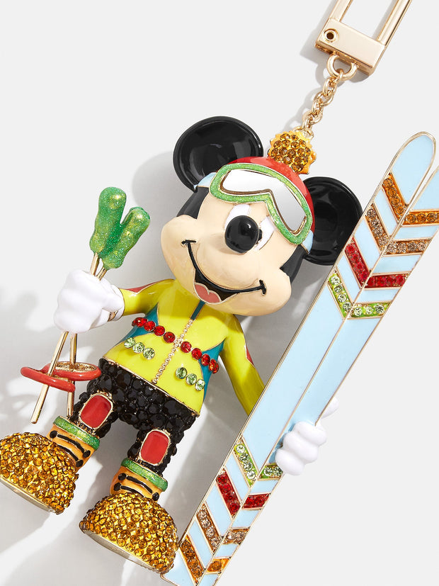 Mickey Mouse disney Skiing Bag Charm - Mickey Mouse Skiing