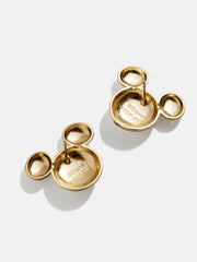 Mickey Mouse Disney Gold Earrings - Gold