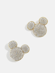 Mickey Mouse Disney Pavé Earrings - Pavé