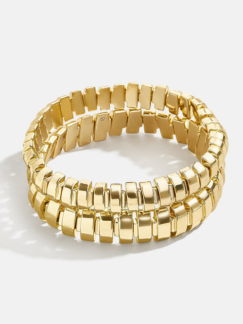 Keegan Bracelet Set - Gold