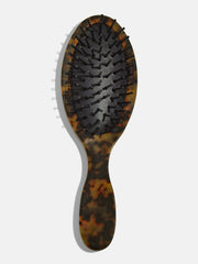 Fine Line Mini Custom Hair Brush - Tortoise/White