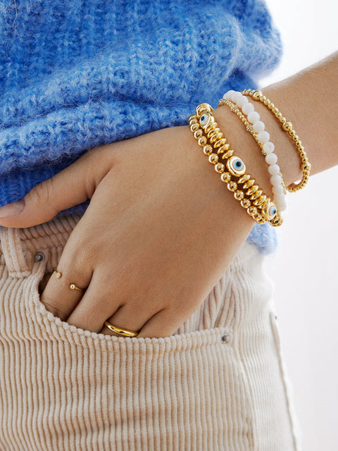 Dilara Bracelet - Blue/Gold