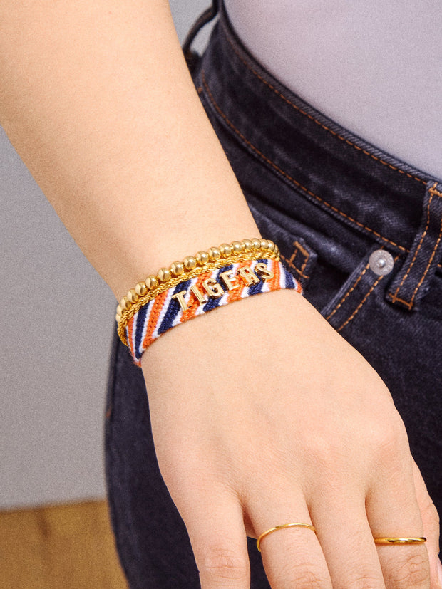 MLB Woven Friendship Bracelet - Detroit Tigers