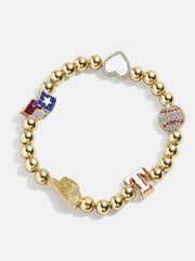 MLB Pisa Charm Bracelet - Texas Rangers