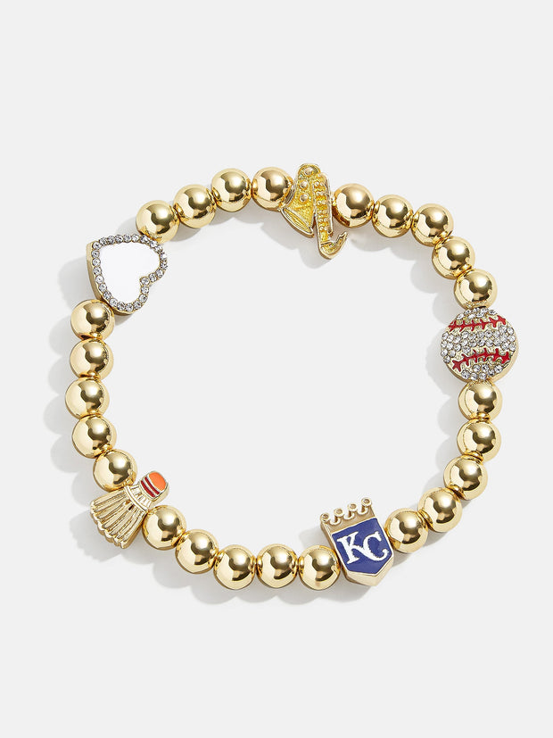 MLB Pisa Charm Bracelet - Kansas City Royals