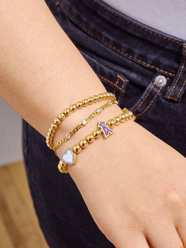 MLB Pisa Charm Bracelet - Los Angeles Angels