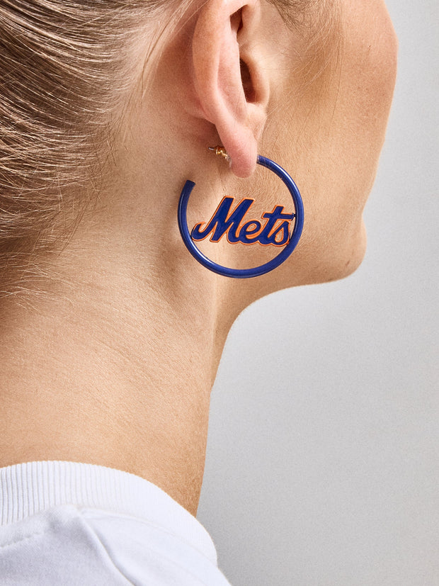 MLB Enamel Hoops - New York Mets