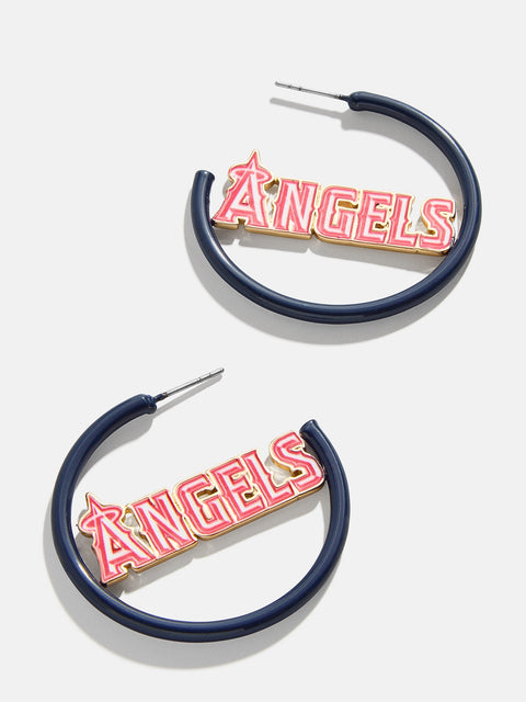 MLB Enamel Hoops - Los Angeles Angels