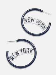 MLB Enamel Hoops - New York Yankees