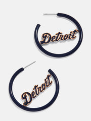 MLB Enamel Hoops - Detroit Tigers