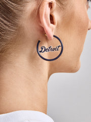 MLB Enamel Hoops - Detroit Tigers