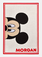 Mickey Mouse Disney Custom Blanket - Red/Tan